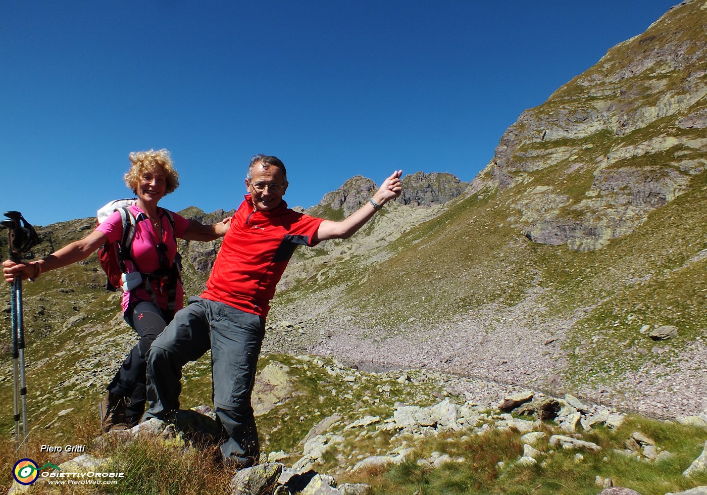 51 Eccoci al primo dei Laghi Alti di Salina (2246 m).JPG